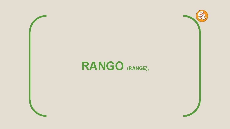 RANGO (RANGE), 