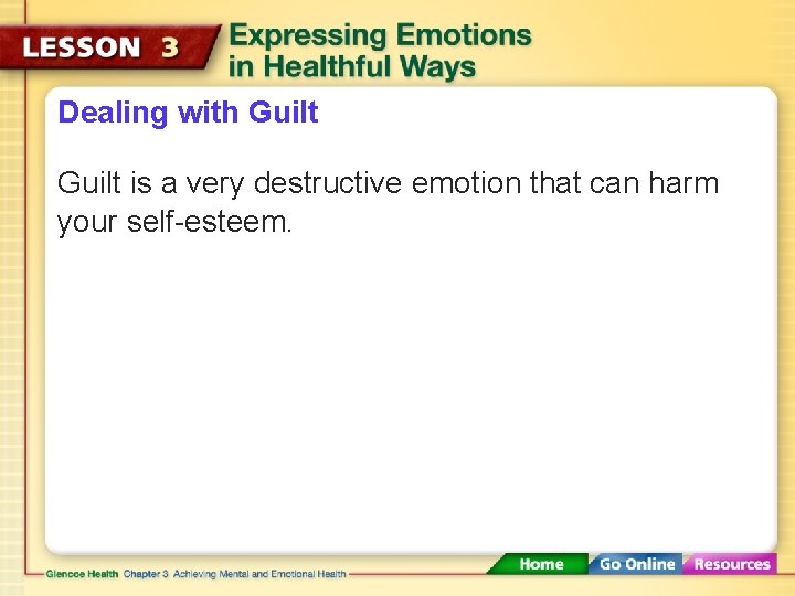 Dealing with Guilt is a very destructive emotion that can harm your self-esteem. 