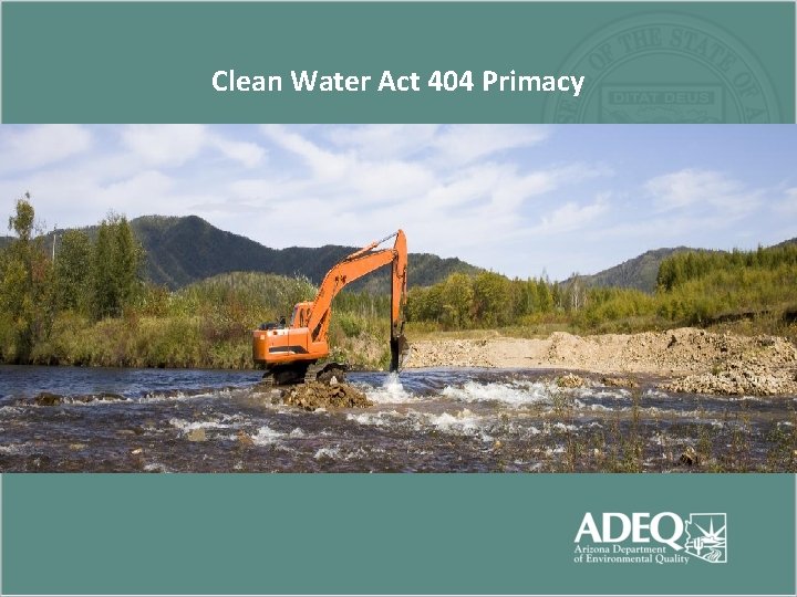 Clean Water Act 404 Primacy 