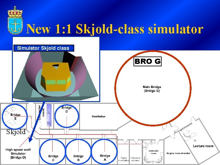New 1: 1 Skjold-class simulator Skjold class BRO G Skjold NNF oct 07 