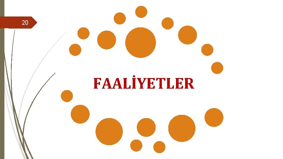 20 FAALİYETLER 