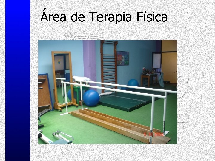 Área de Terapia Física 
