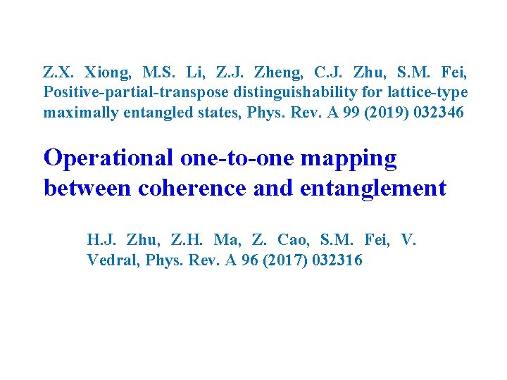 Z. X. Xiong, M. S. Li, Z. J. Zheng, C. J. Zhu, S. M.