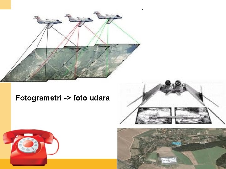 Fotogrametri -> foto udara 