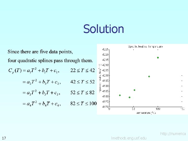 Solution 17 lmethods. eng. usf. edu http: //numerica 