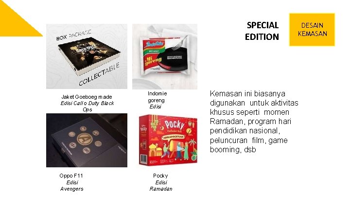 SPECIAL EDITION Jaket Goeboeg made Edisi Call o Duty Black Ops Indomie goreng Edisi
