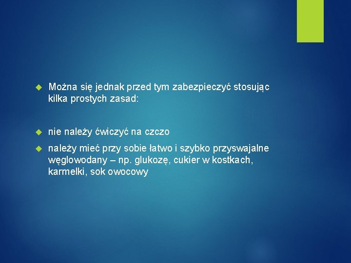  Można się jednak przed tym zabezpieczyć stosując kilka prostych zasad: nie należy ćwiczyć