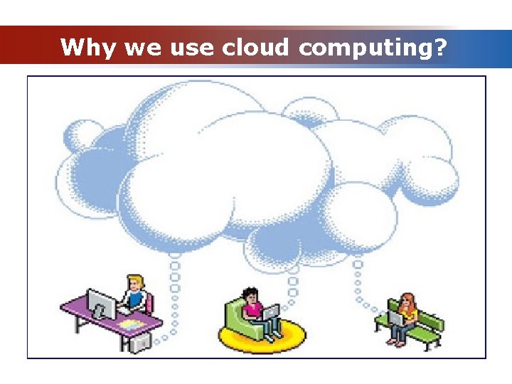 Why we use cloud computing? 