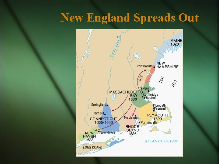 New England Spreads Out 