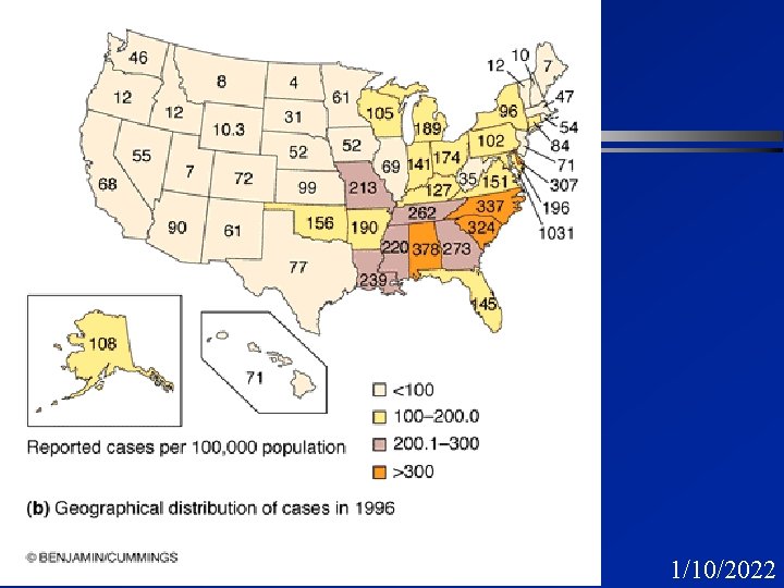 23 Gonorrhea in USA 1/10/2022 23 Gonorrhea in USA 1/10/2022