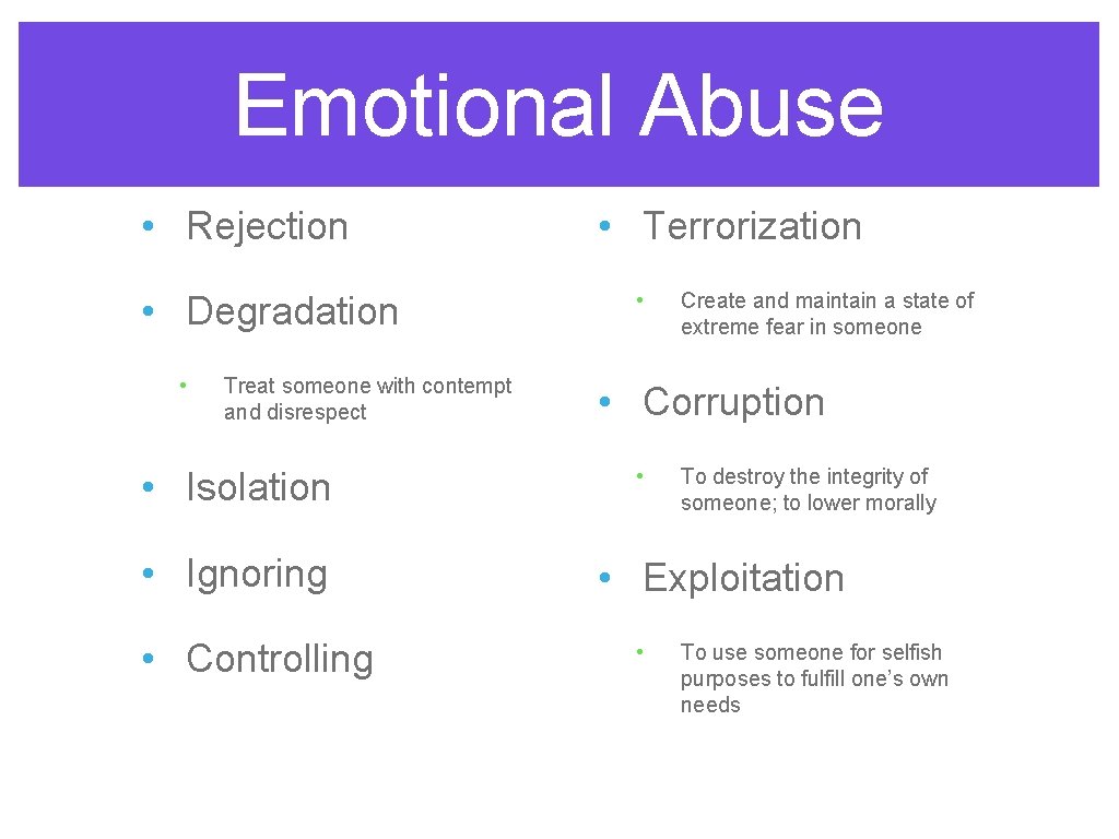 Intolerable Behaviour Healthy Relationships KATRINA JULIA AND EMILY Healthy Relationships