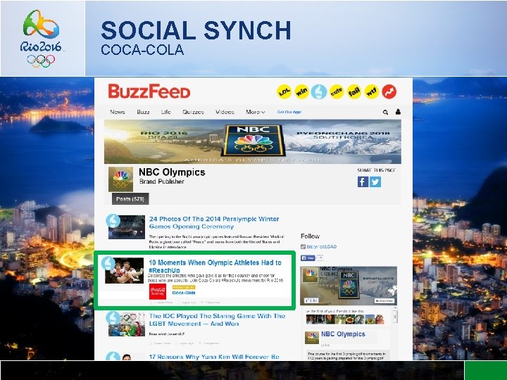 SOCIAL SYNCH COCA-COLA 