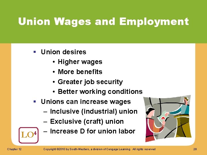 Union Wages and Employment § Union desires • Higher wages • More benefits •