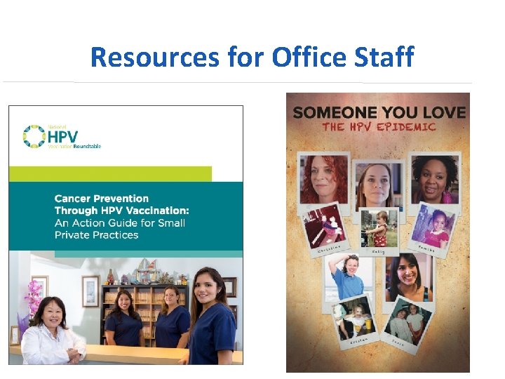 Resources for Office Staff 