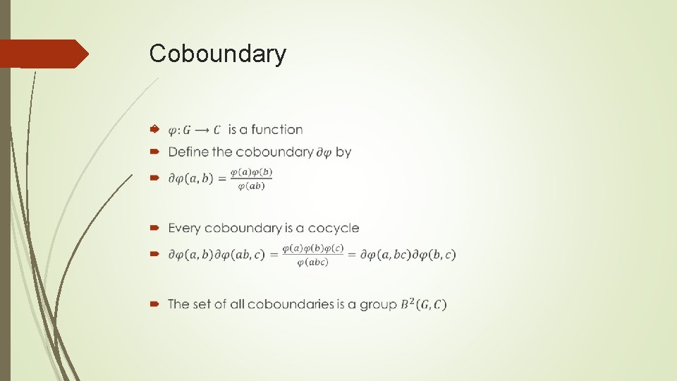 Coboundary 