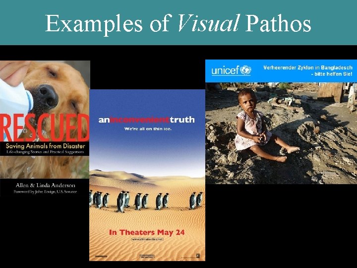 Examples of Visual Pathos 