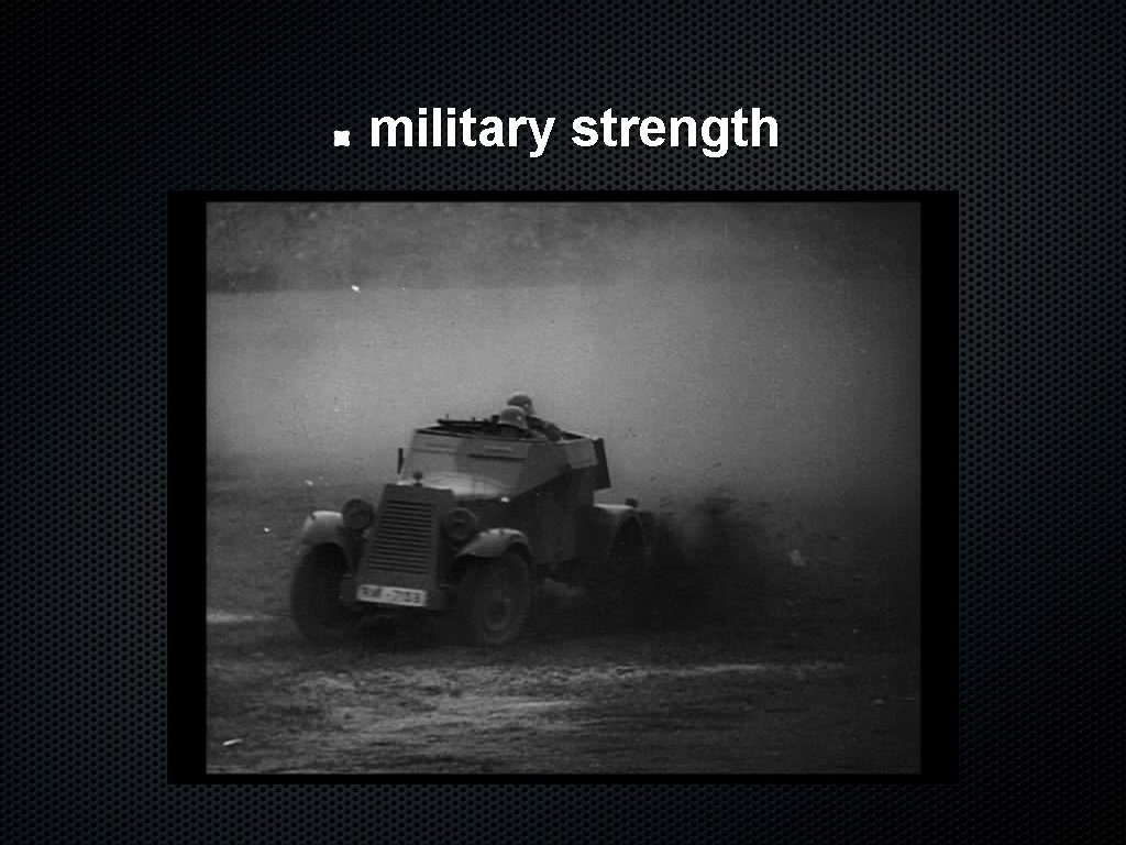 military strength 