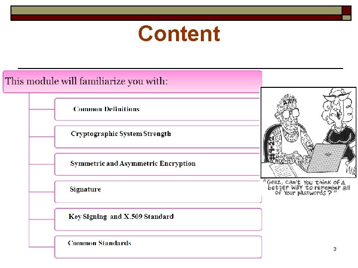 Content NETW 4006 -Lecture 01 3 