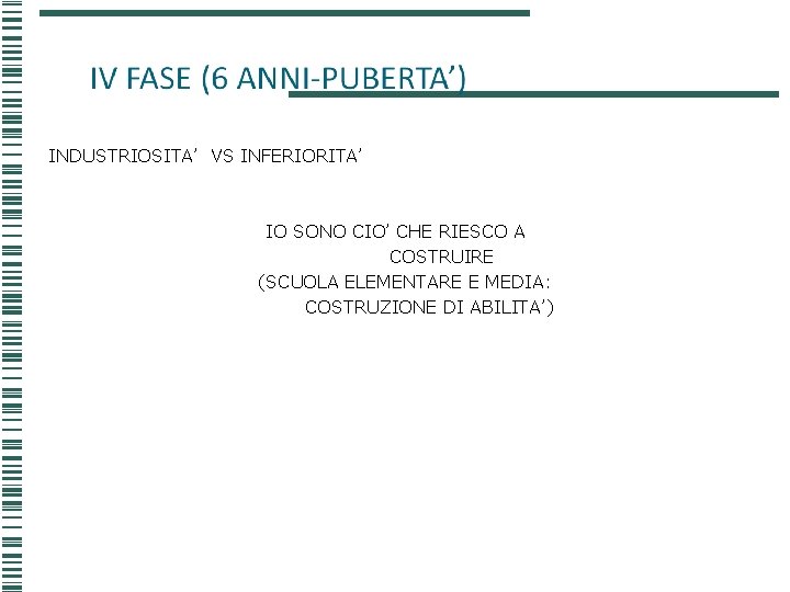 INDUSTRIOSITA’ VS INFERIORITA’ IO SONO CIO’ CHE RIESCO A COSTRUIRE (SCUOLA ELEMENTARE E MEDIA: