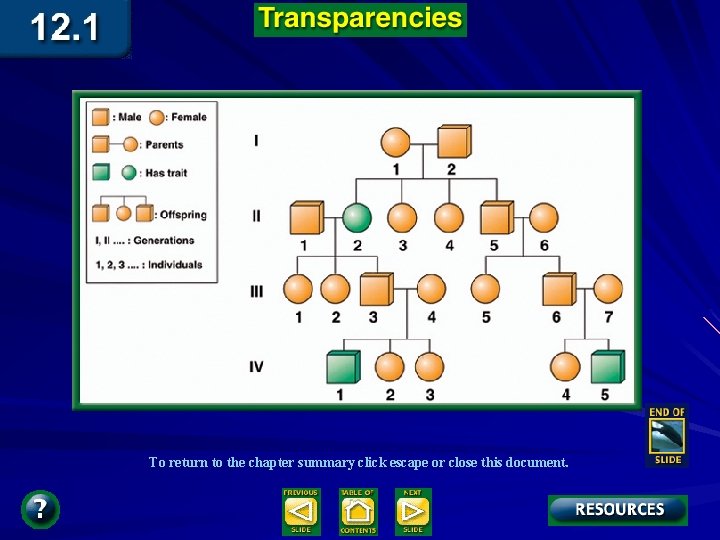 To return to the chapter summary click escape or close this document. To return to the chapter summary click escape or close this document.