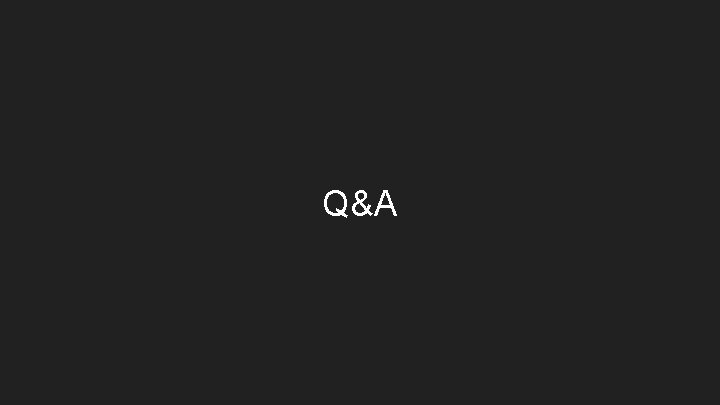 Q&A 