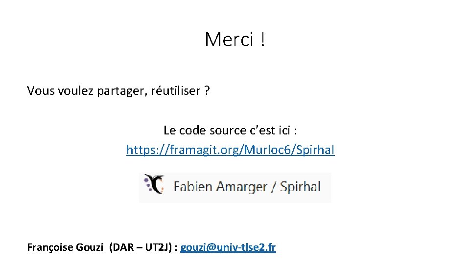 Merci ! Vous voulez partager, réutiliser ? Le code source c’est ici : https: