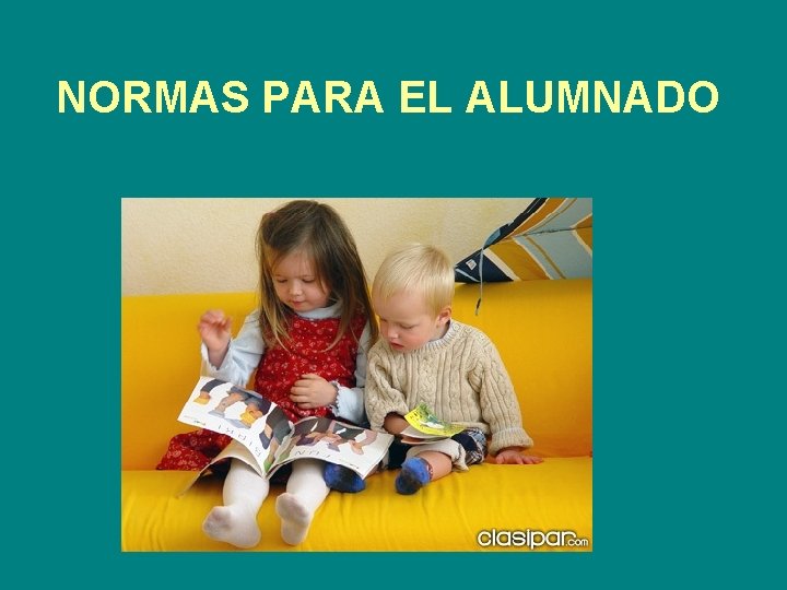 NORMAS PARA EL ALUMNADO 