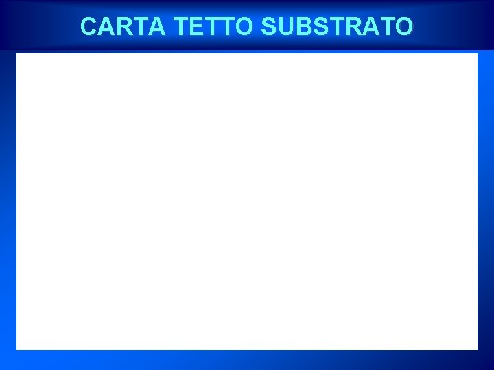 CARTA TETTO SUBSTRATO 