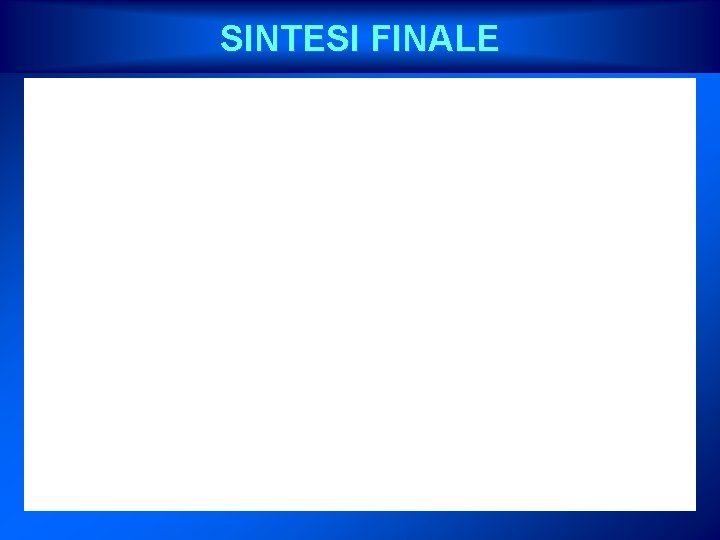SINTESI FINALE 