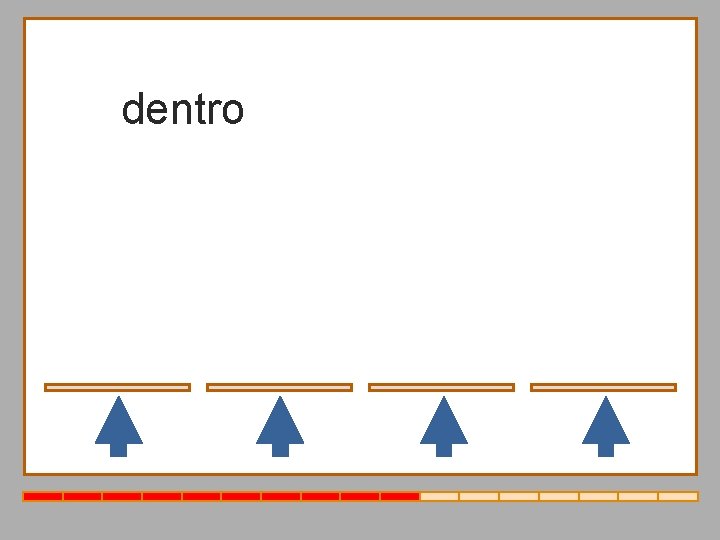 dentro arriba abajo dentro fuera 