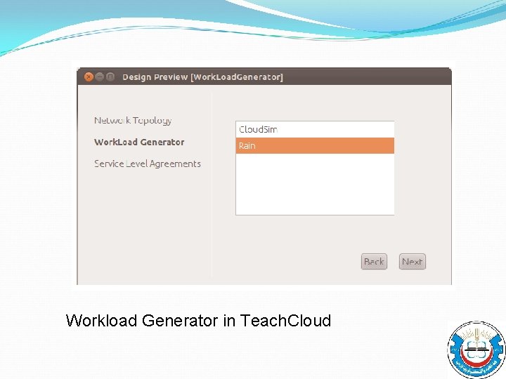 Workload Generator in Teach. Cloud 