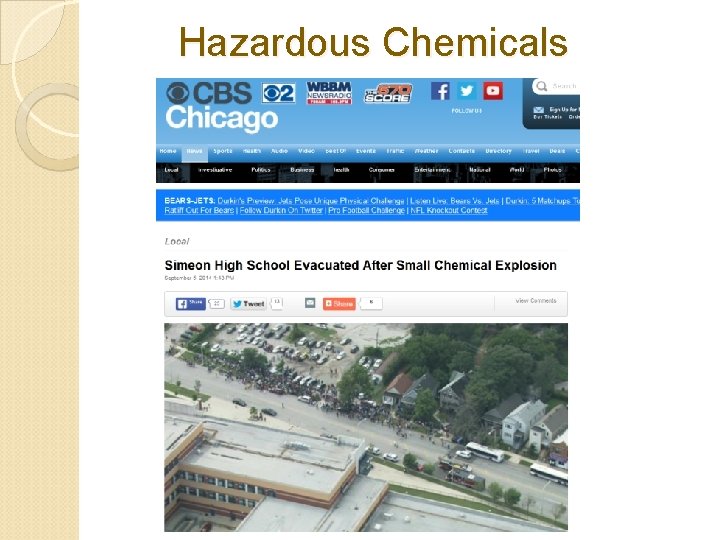 Hazardous Chemicals Hazardous Chemicals