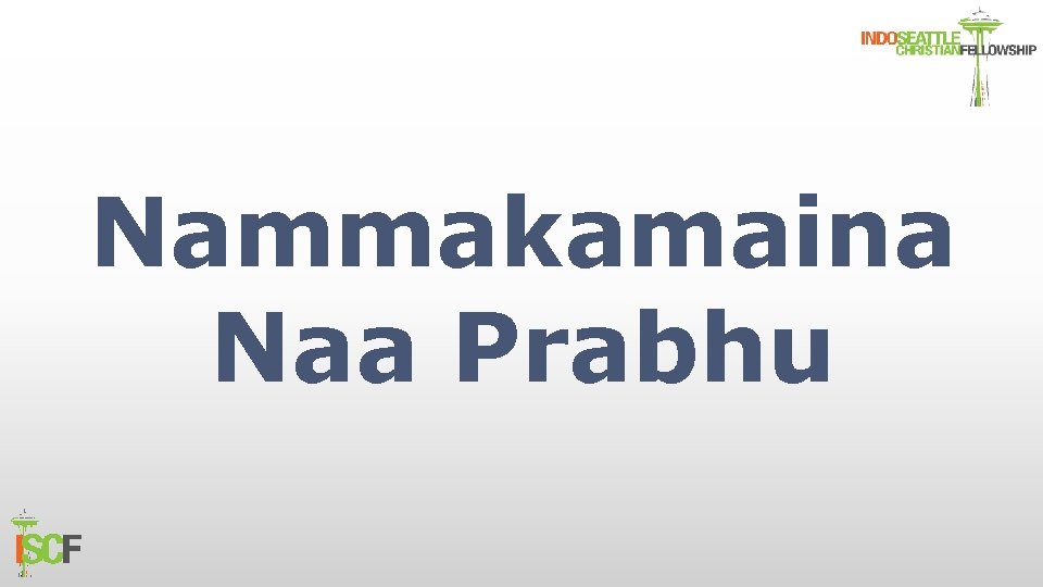 Nammakamaina Naa Prabhu 