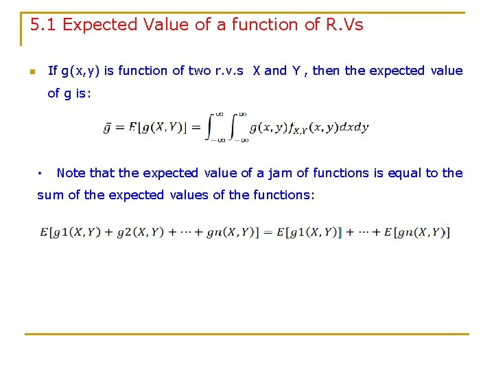Unit2 Multiple Random Variable N N N N