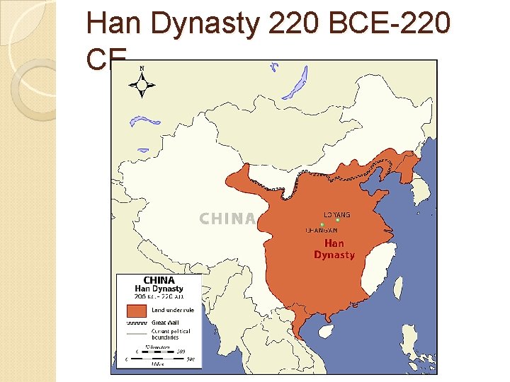 Han Dynasty 220 BCE-220 CE 