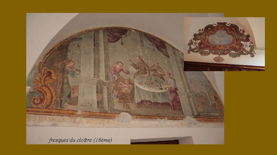 fresques du cloître (18éme) 