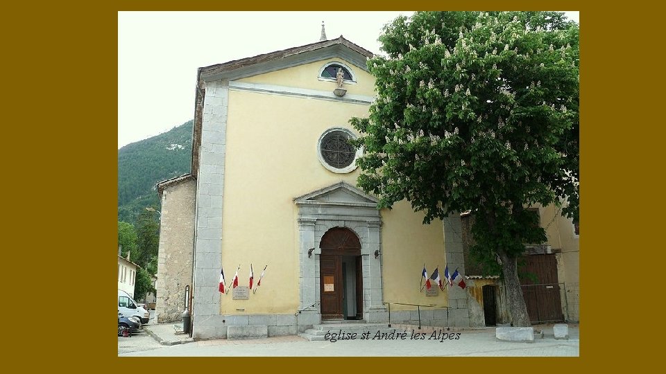 église st André les Alpes 