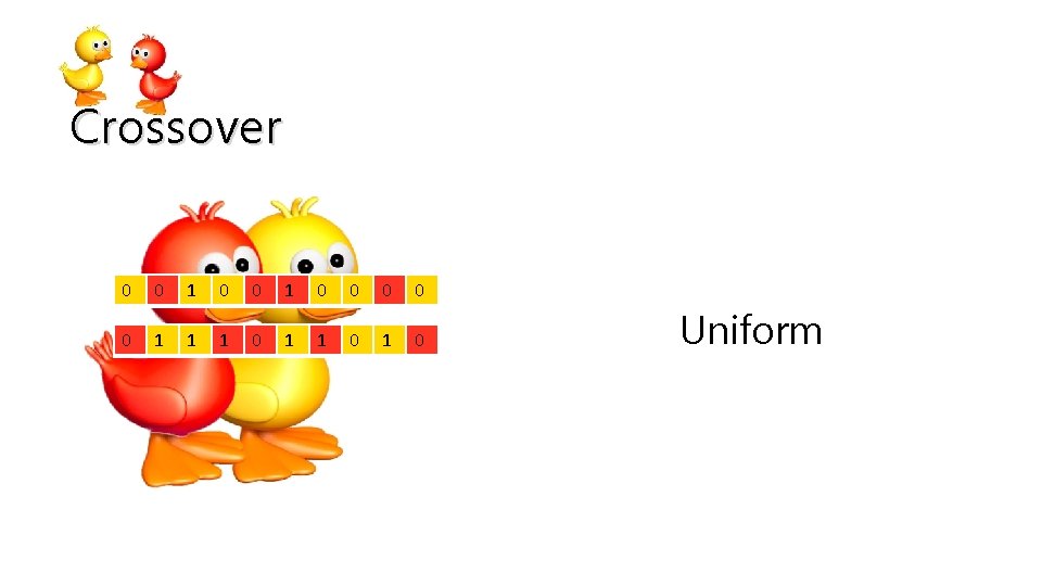 Crossover 0 1 0 1 0 0 1 1 1 0 0 1 0