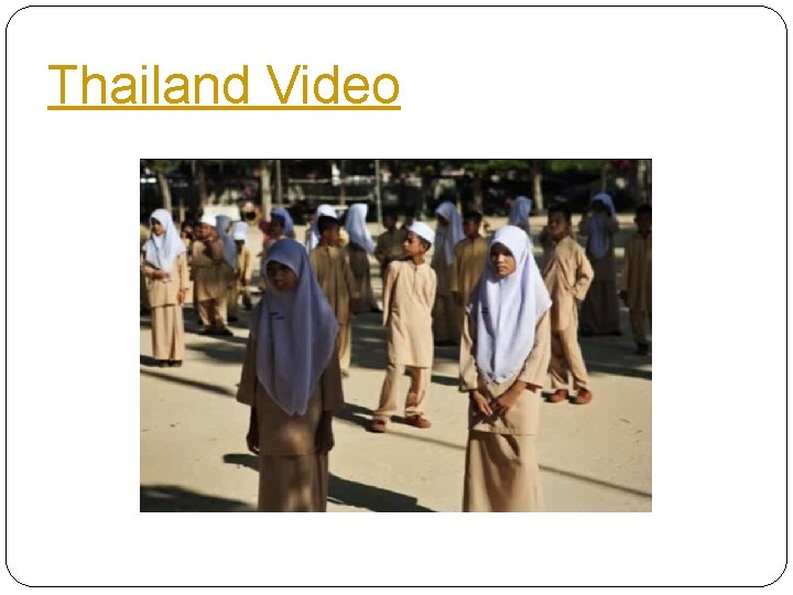 Thailand Video 