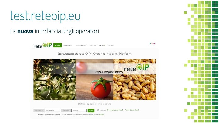 test. reteoip. eu La nuova interfaccia degli operatori 