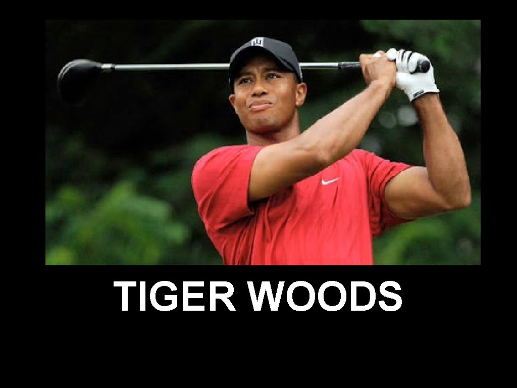 TIGER WOODS 