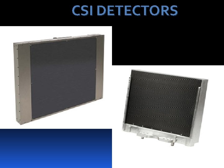 CSI DETECTORS 