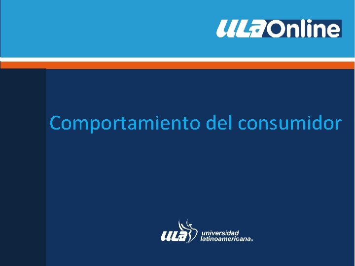 Comportamiento del consumidor 