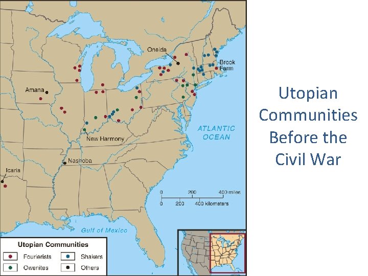 Utopian Communities Before the Civil War 