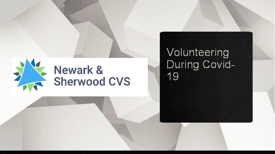 Volunteering During Covid 19 