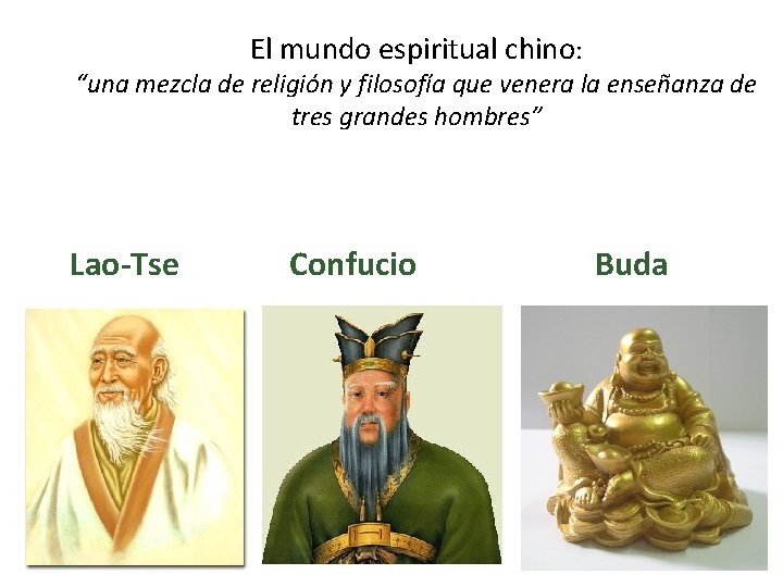 El mundo espiritual chino: “una mezcla de religión y filosofía que venera la enseñanza