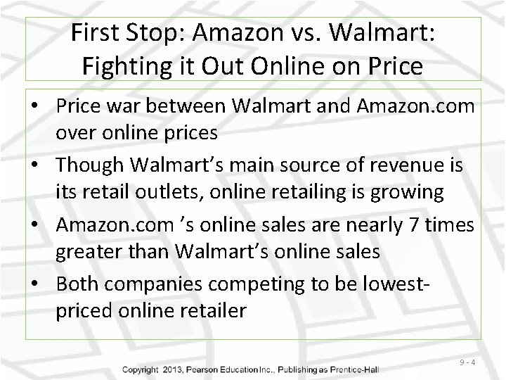 First Stop: Amazon vs. Walmart: Fighting it Out Online on Price • Price war