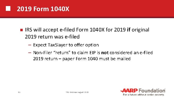 2019 Form 1040 X IRS will accept e-filed Form 1040 X for 2019 if