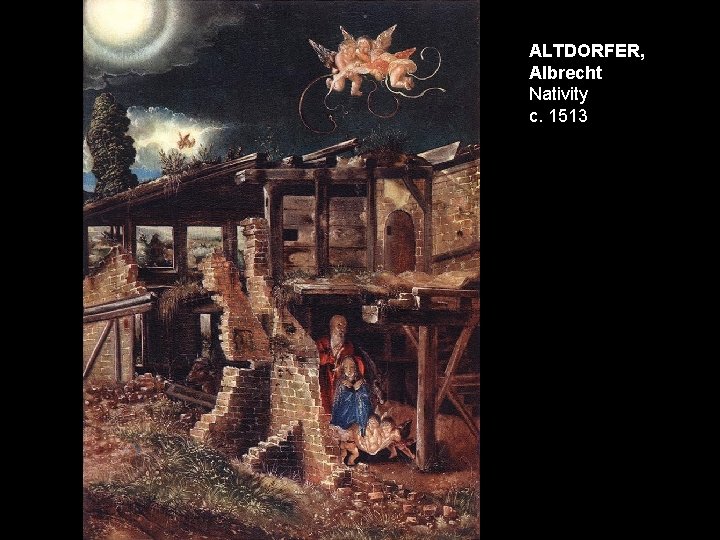 ALTDORFER, Albrecht Nativity c. 1513 