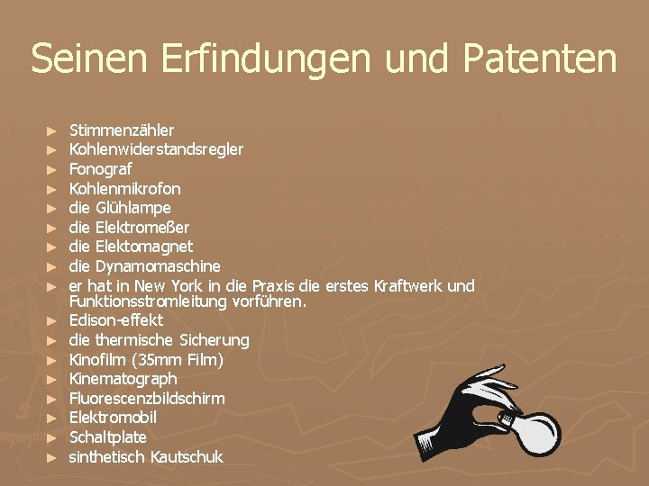 Thomas Alva Edison Er War Der Amerikanische Erfinder